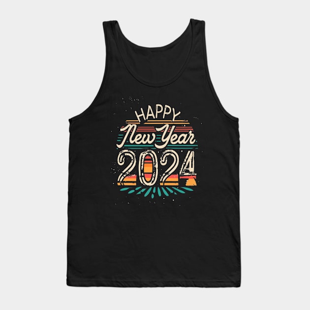 Happy new year 2024 Tank Top by your best store